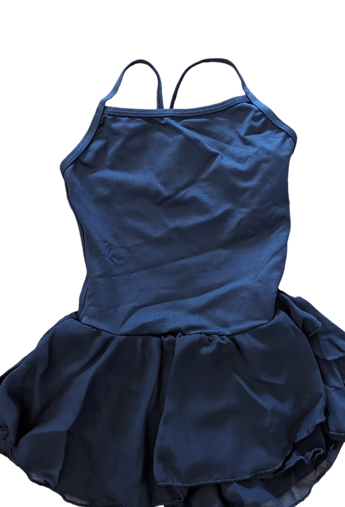 Black Camisole Leotard with Skirt