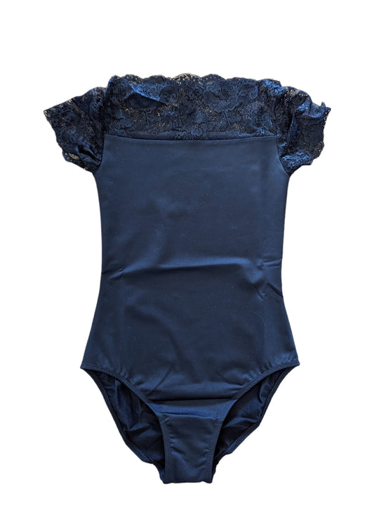 Black Lace  Leotard (Adult sizes available)