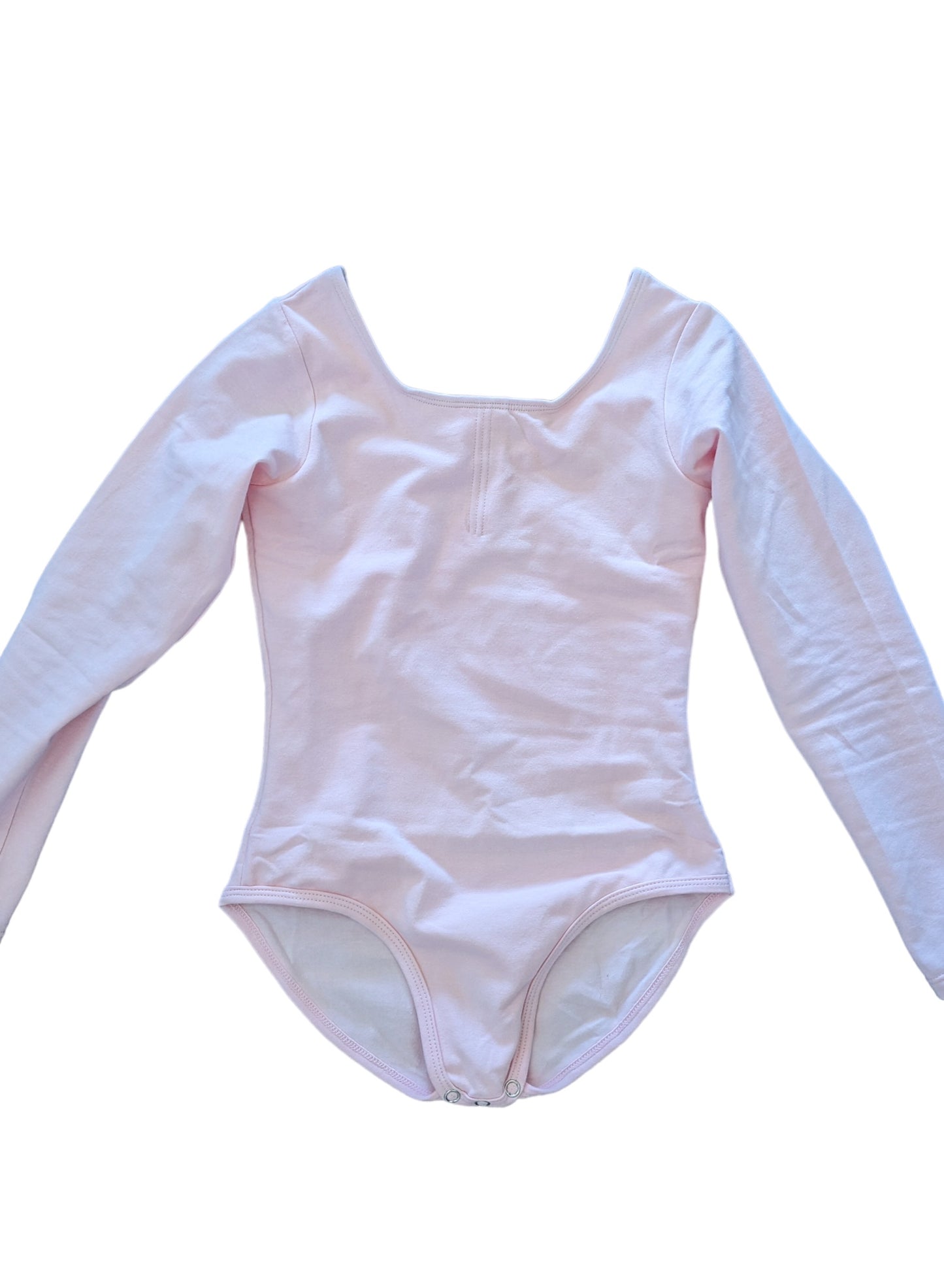 Pink Long Sleeve Leotard